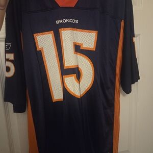 Reebok Tim Tebow 15 Denver Broncos Jersey